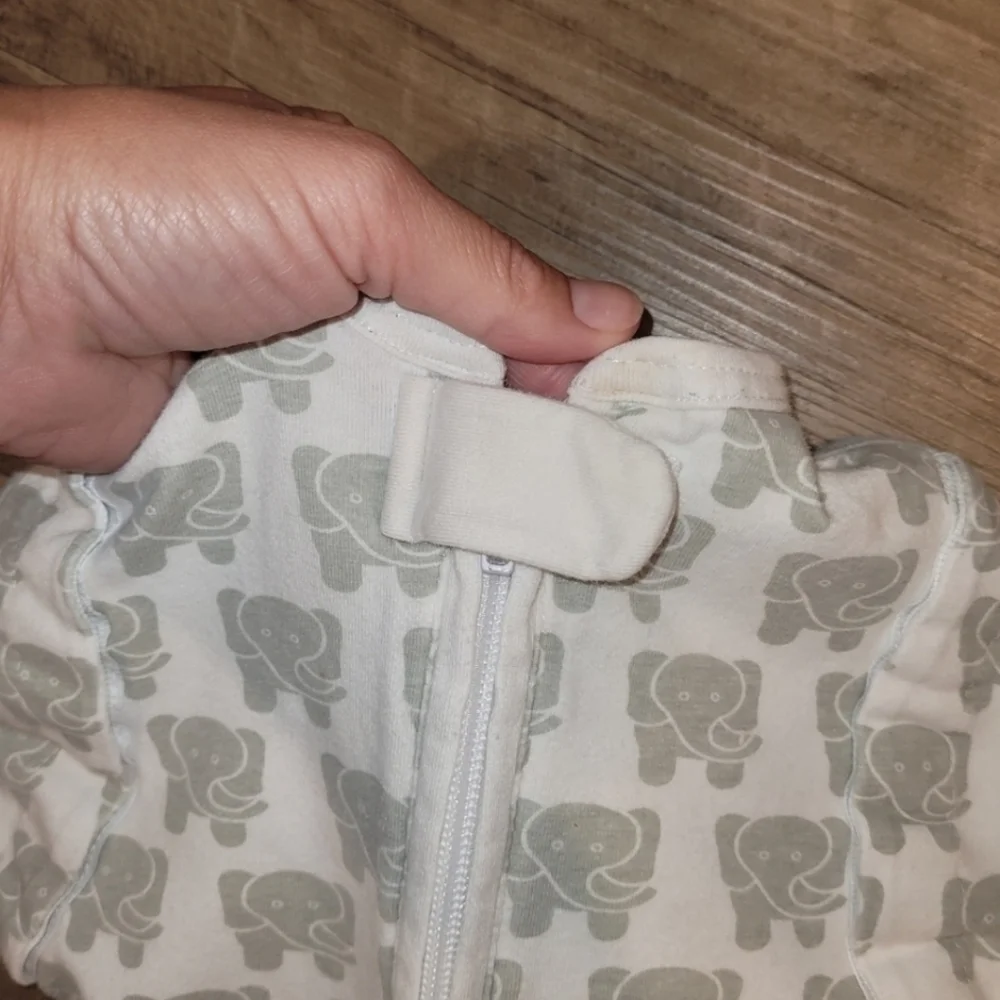 Woombie Baby Sleep Sack Size 3-6Months Elephant printed